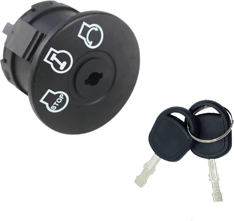 Annolai 925-04228 Ignition Switch for Cub Cadet Troy Bilt Craftsman Key Switch Ignition Switch 3 Position 725-04228 725-04019 RZT-42 RZT-50 RZT-54 Troy-Bilt Mustang XP 42 50 54 Mower (925-04228) - Image 1